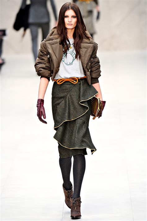 burberry prorsum fall 2012 runway|Burberry latest collection.